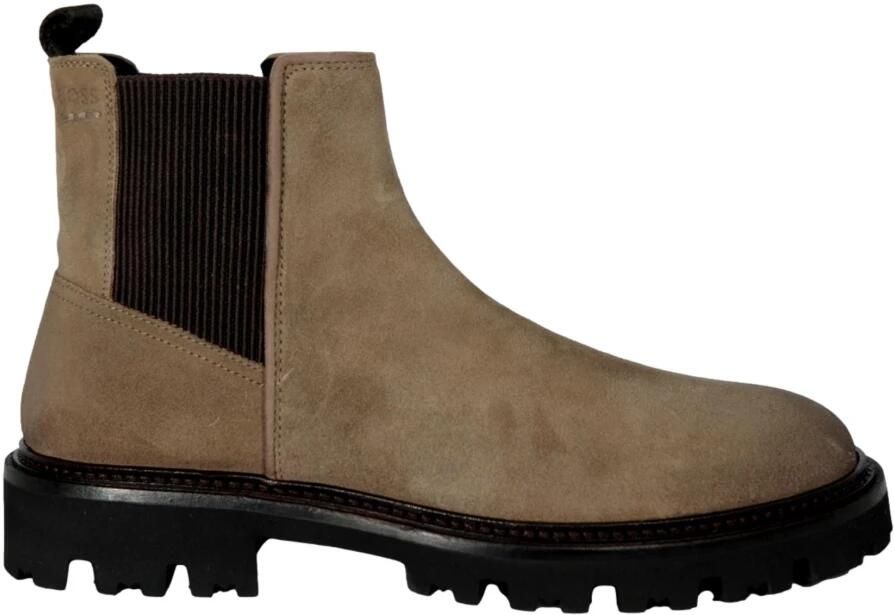 BOSS Nette Schoenen Heren Sienne_desb Suède Beige - Foto 8