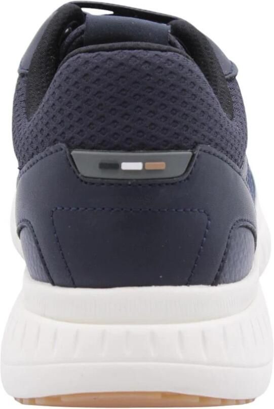 BOSS Lage Sneakers Heren Jonah Runn Textiel Blauw - Foto 5