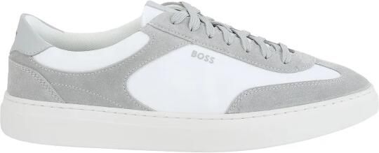 BOSS Sneakers laag 'Kieran' lichtgrijs wit