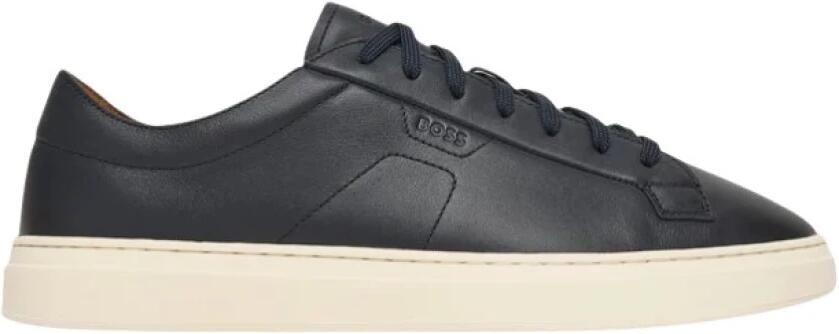 Boss Low-top sneaker van leer model 'KIERAN_TENN_BUSTD'