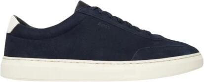 Boss Lage Sneakers Titanium Runn Trainers Dark Blue