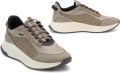 Hugo Sportieve Beige Sneakers met Suède Afwerking - Beige