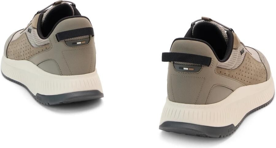 Hugo Sportieve Beige Sneakers met Suède Afwerking - Foto 5