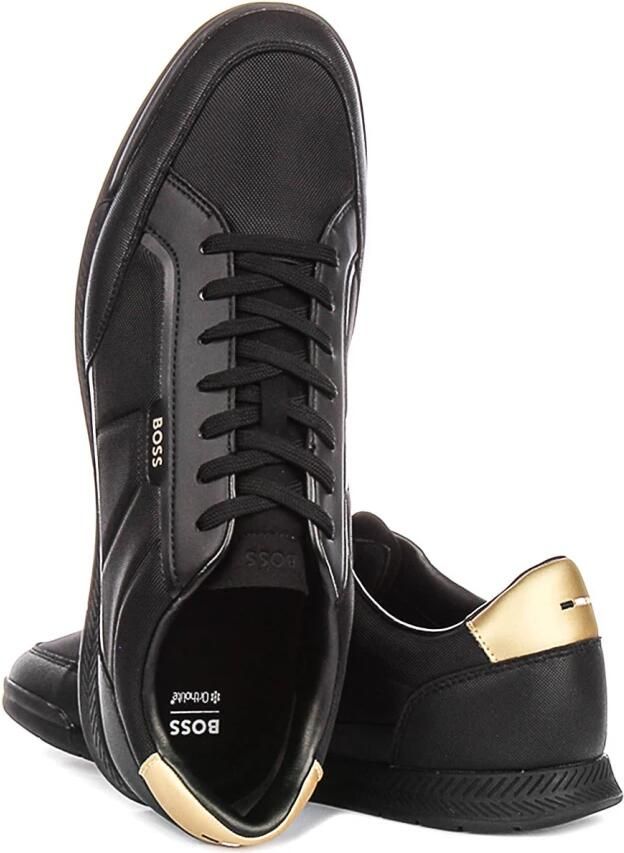 Boss Lage sneakers met rubberzool model 'NITAN_LOWP_TXTHEM' - Foto 2
