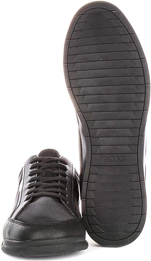 Boss Lage sneakers met rubberzool model 'NITAN_LOWP_TXTHEM' - Foto 4