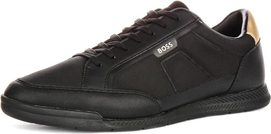 Boss Lage sneakers met rubberzool model 'NITAN_LOWP_TXTHEM' - Foto 6