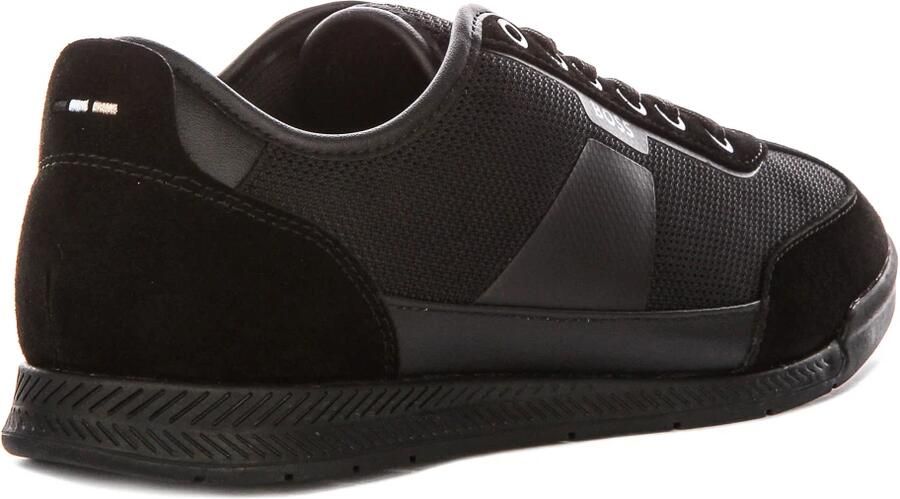 Hugo Boss Heren Sneakers Zwart 50563824 005 Nitan Lowp Txmx - Foto 3