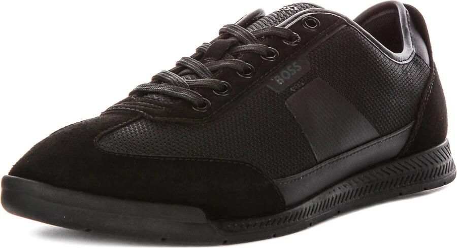 Hugo Boss Heren Sneakers Zwart 50563824 005 Nitan Lowp Txmx - Foto 5