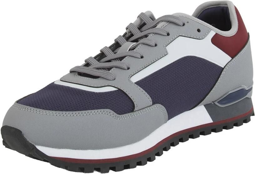 BOSS Sneakers laag 'Parkour' navy lichtgrijs bourgogne - Foto 2