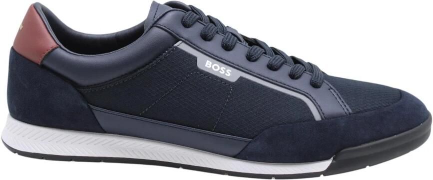 BOSS Sneakers laag 'Nitan' marine