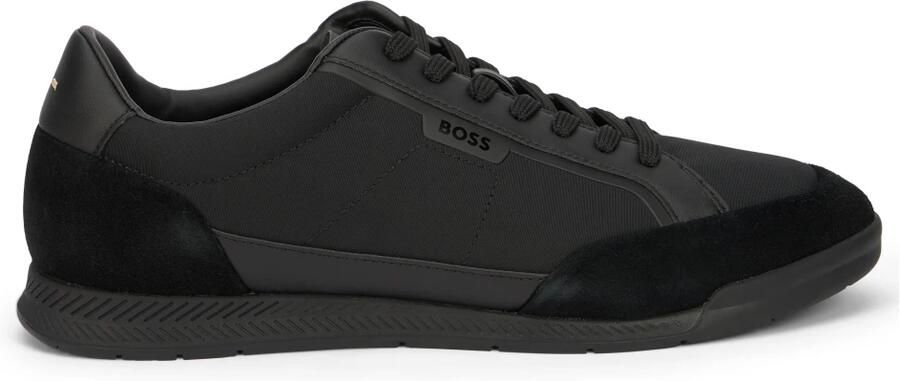 BOSS Nitan heren sneaker Zwart