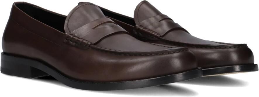 BOSS Loafers Heren Tayil-l_loaf Leer Bruin - Foto 15