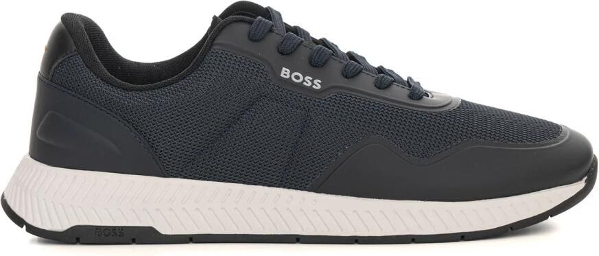 Boss Titanium Runn Canvas Sneaker