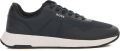 Boss Titanium Runn Canvas Sneaker - Blauw