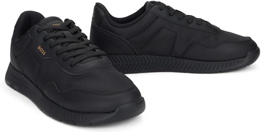 BOSS Heren Sneakers Zwart 50536481 005 Titanium Runn - Foto 3