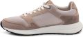Boss Low-top sneaker in suède-look model 'VINSTON_RUNN_SDMEBB' - Bruin