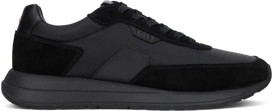 BOSS Heren Sneakers Zwart 50557841 005 Vinston Runn Sdnymns