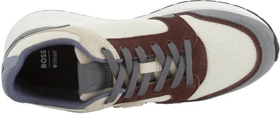 BOSS Sneakers laag 'Vinston' donkerbruin lichtgrijs donkergrijs - Foto 5