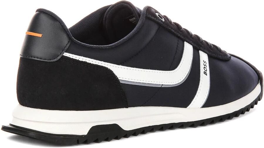 Boss Orange Lage sneakers met details in suèdelook model 'ZAYN' - Foto 3