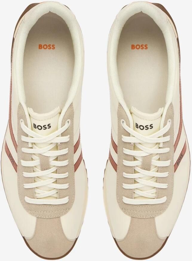 Boss Orange Low top sneakers met Leerlook-details Model 'ZAYN_LOWP_NYMI ' - Foto 3