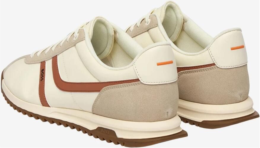 Boss Orange Low top sneakers met Leerlook-details Model 'ZAYN_LOWP_NYMI ' - Foto 4