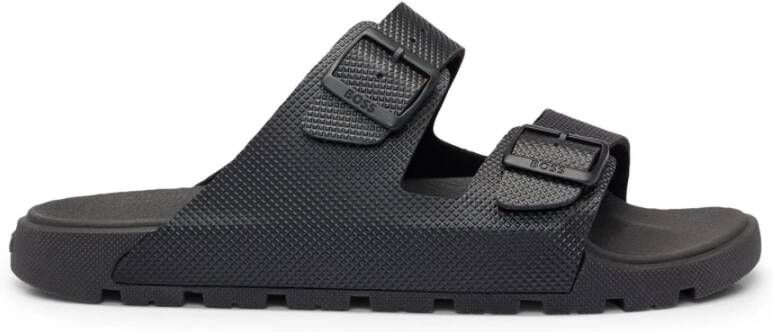 Boss Heren Slippers Lichtgewicht Comfort Black Heren