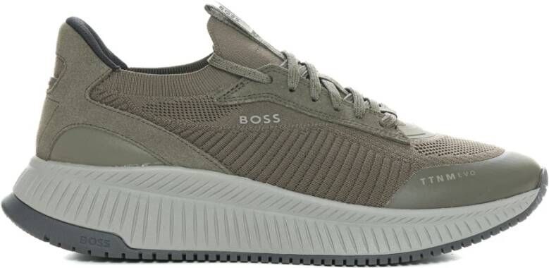 Boss High-top sneaker met zijlogo
