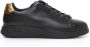 Boss Leather sneakers with laces Zwart Heren - Thumbnail 1