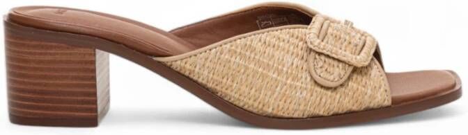 Boss Rafia Handgemaakte Sandalen met Band