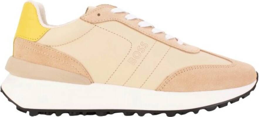 Boss Retro Hardloopschoenen Beige Heren