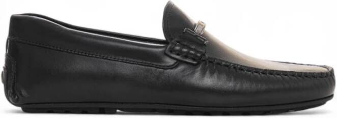 Boss Retro Logo Leren Loafer