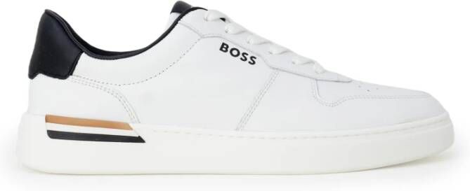 Hugo Boss Witte Sneakers Model 50498894 140 Milieuvriendelijk en Stijlvol White Heren - Foto 5