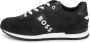 Boss Retro Running Junior Basketbalschoenen Black Heren - Thumbnail 1