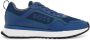 Boss Sporty Groene Sneakers met Witte Zool Blue Heren - Thumbnail 1