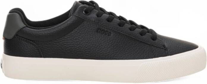 Boss Vetersneakers met contrastdetails
