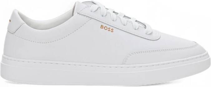 Boss Vetersneakers met zijlogo