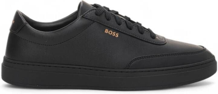 Boss Vetersneakers met zijlogo