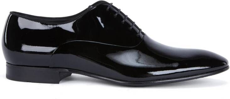 Hugo Boss Evening Oxford veterschoen van lakleer