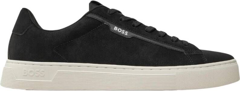 Boss Zwarte lage sneakers Rhys