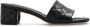 Bottega Veneta Leren Muiltjes met Intrecciato Detail Black Dames - Thumbnail 1