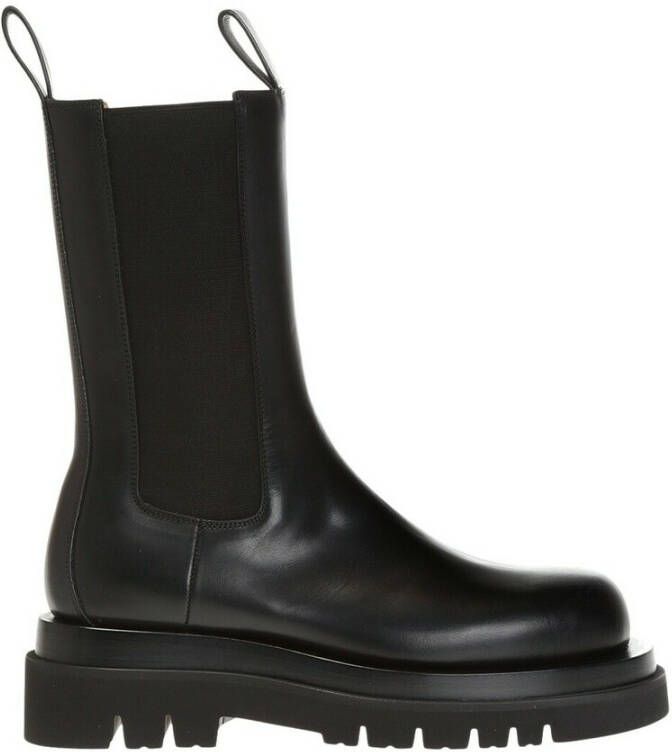 Bottega Veneta Lug Czarny Boots Black Dames