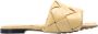 Bottega Veneta Beige Intrecciato Leren Muiltjes Beige Dames - Thumbnail 8