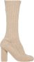 Bottega Veneta Atomic hak enkellaarzen Beige Dames - Thumbnail 1