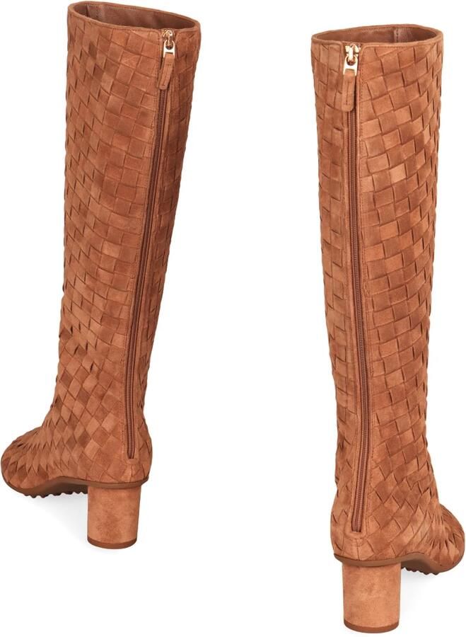 Bottega Veneta Atomic Intrecciato Suède Knielaarzen - Foto 2