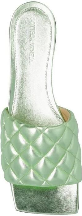 Bottega Veneta Bicolor Kalfsleren Platte Sandalen - Foto 2