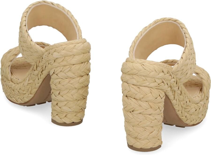Bottega Veneta Canalazzo Raffia Mules - Foto 2