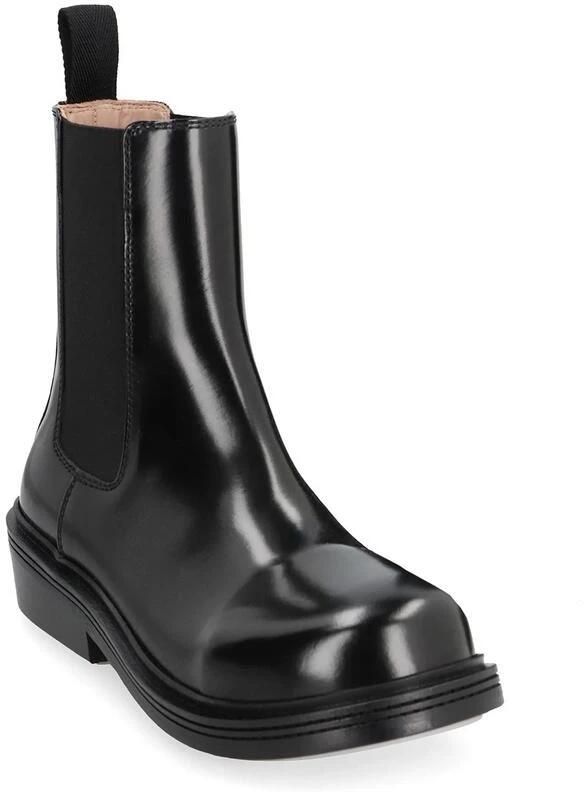 Bottega Veneta Enkellaarzen met blokhak en elastische panelen - Foto 2