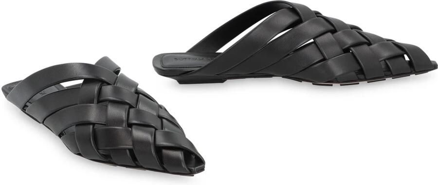 Bottega Veneta Gevlochten Leren Muilen - Foto 3