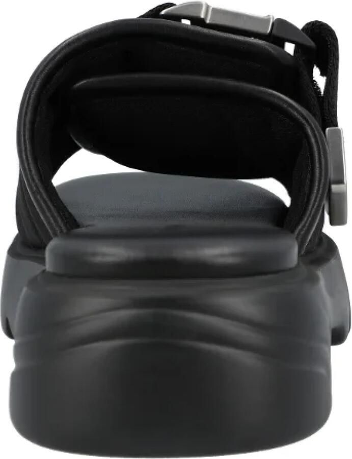 Bottega Veneta Gevoerde platte sandalen van technische stof - Foto 2