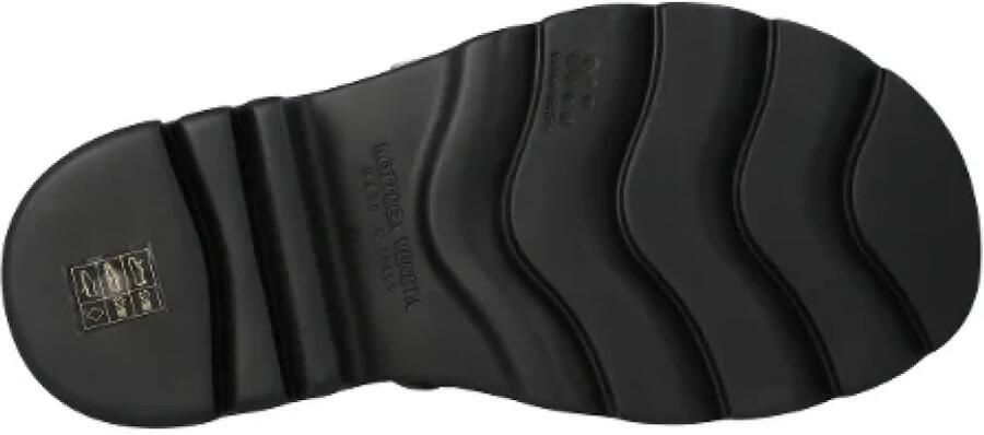 Bottega Veneta Gevoerde platte sandalen van technische stof - Foto 4